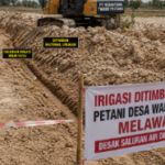PT NTP Timbun Irigasi, Petani Waruwetan Melawan