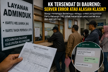 Gambar ilustrasi pelayanan Adminduk di kecamatan Baureno(ist)