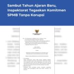 Inspektorat Bojonegoro Tegaskan SPMB Harus Bersih dari Titipan, Suap, dan Pungli