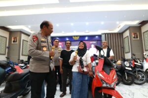Polda Jatim Ungkap Kasus 3C, Puluhan Kendaraan Korban Curanmor dan Begal Dikembalikan Gratis
