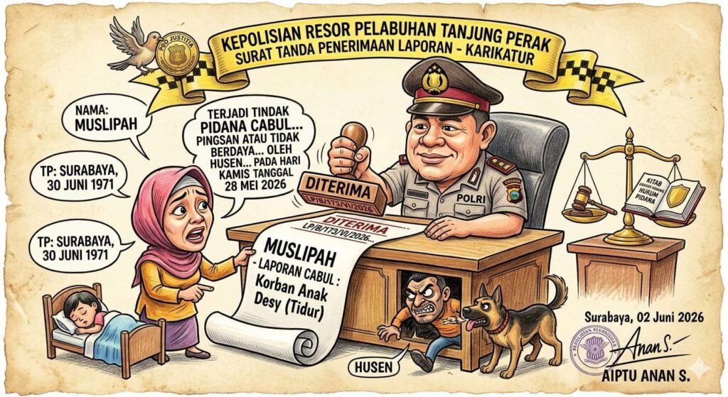 Polres Pelabuhan Tanjung Perak Selidiki Dugaan Pencabulan Anak di Perak Timur, Pelaku Husen Jadi Fokus Penyidikan