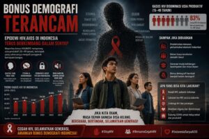Bonus Demografi Terancam, Epidemi HIV/AIDS di Indonesia Terus Berkembang dalam Senyap