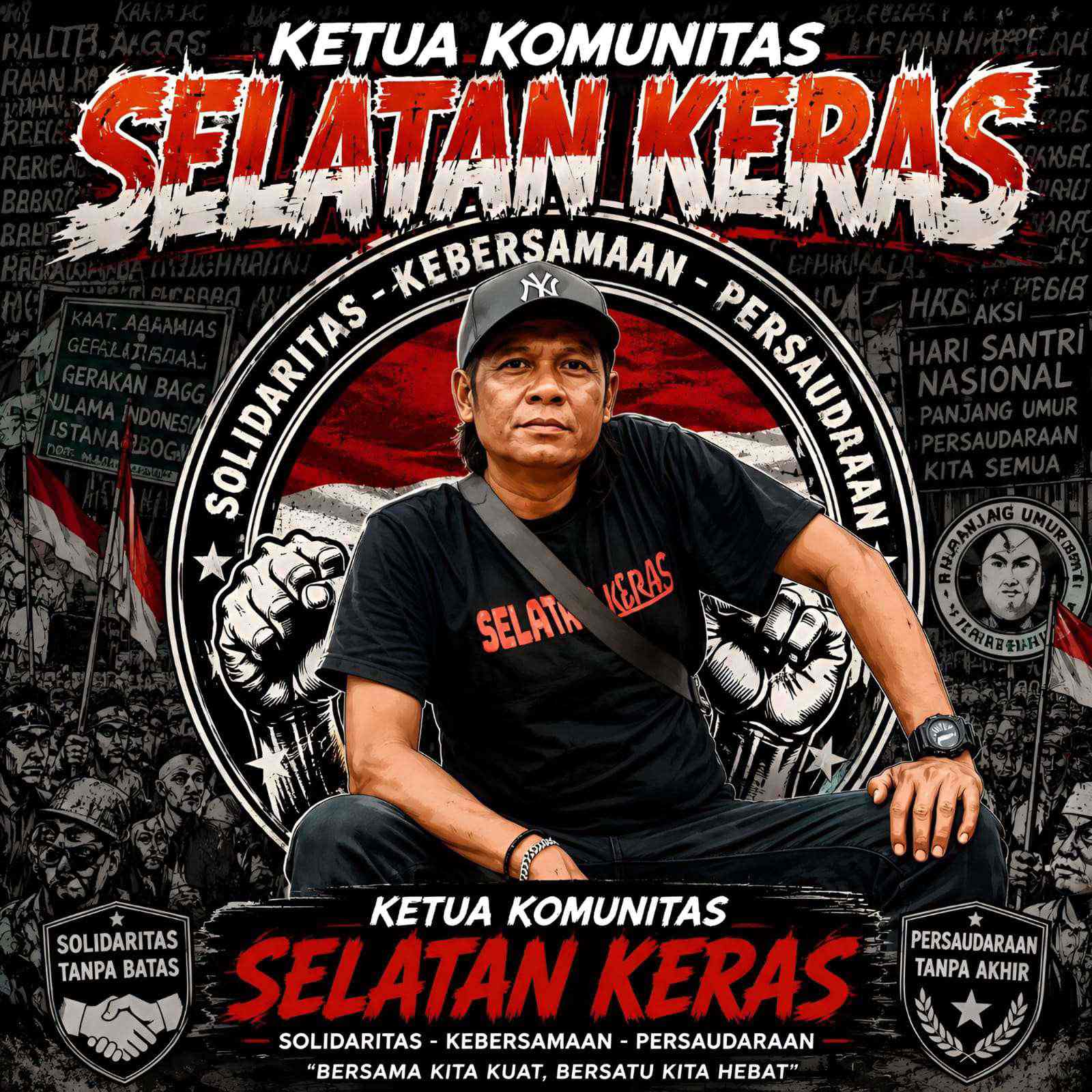 Foto: Ketua Komunitas Selatan Keras Arif Tiasa Putra asli Bumi Reog Ponorogo mengajak umat Islam menyambut Tahun Baru Islam 1448 Hijriah dan melestarikan tradisi budaya bangsa