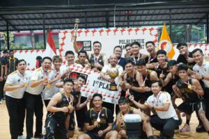 Tim Basket Polda Jatim Juara 1 Kapolri Cup 2026, Bripda Yusuf Akbar Raih MVP