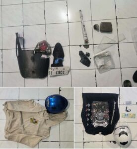 Konvoi Motor Berujung Rusuh, Empat Pelaku Pembakaran dan Perusakan di Tenggilis Surabaya Ditangkap Polisi