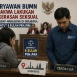 Karyawan BUMN Didakwa Lakukan Kekerasan Seksual terhadap Mahasiswi di Surabaya, Dituntut 8 Bulan Penjara