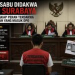 Kurir Sabu Didakwa di PN Surabaya, Jaksa Ungkap Peran Terdakwa Bantu Ayah yang Masuk DPO