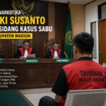Residivis Narkotika Hengki Susanto Jalani Sidang Kasus Sabu di PN Kabupaten Madiun