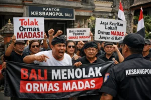 Ormas Madas Nusantara Dicabut Kesbangpol Bali Hadapi Penolakan Warga