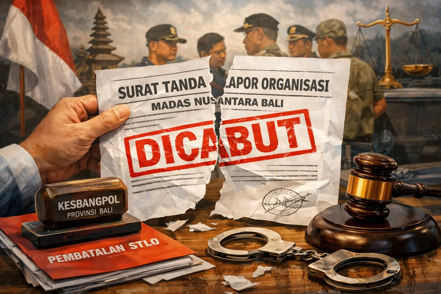 Foto Ilustrasi Penolakan Ormas Madas Nusantara Picu Gugatan Hukum