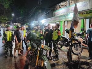 Patroli Rutin Koramil 05/Bantar Gebang Gencarkan Pengawasan Wilayah Rawan Demi Menjaga Kondusivitas Lingkungan