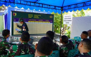Kodim Bojonegoro Gembleng Prajurit Teritorial Lewat Latnister Ketahanan Pangan Terpadu