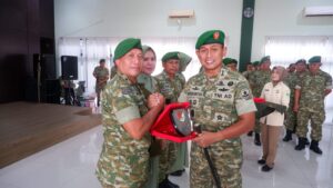 Pimpin Sertijab Danramil 04/Jati Asih, Dandim 0507/Bekasi Tekankan Profesionalisme dan Dedikasi Pengabdian
