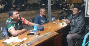 Waspada dan Peduli Lingkungan, Koramil 06/Cakung Gelar Patroli/Siskamling