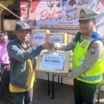 Peduli Sesama di HUT Bhayangkara ke-80, Polres Pelabuhan Tanjung Perak Bagi Sembako dan Bhakti Religi