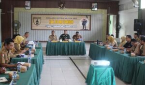 Jelang TMMD ke-129, TNI dan Pemkab Bojonegoro Siapkan Pembangunan Desa Kesongo
