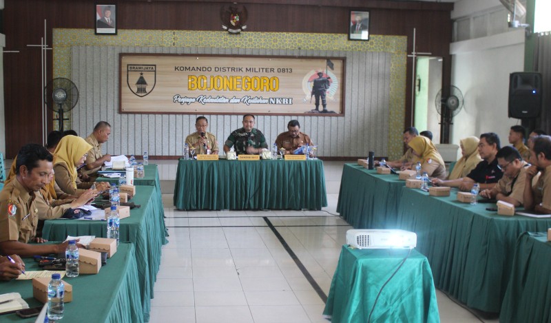 Jelang TMMD ke-129, TNI dan Pemkab Bojonegoro Siapkan Pembangunan Desa Kesongo
