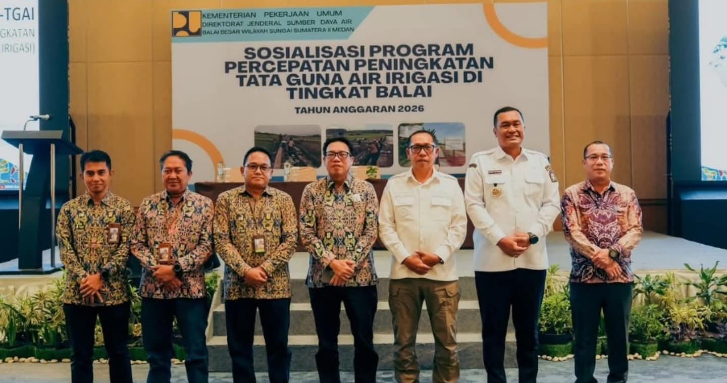 Pemkab Toba Dukung P3-TGAI 2026, Perkuat Irigasi dan Tingkatkan Produktivitas Pertanian