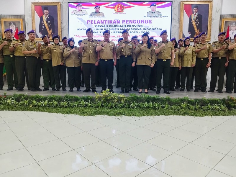 IARMI Jatim Resmi Dinakhodai Pengurus Baru, Wamendes Dorong Alumni Menwa Jadi Penggerak Desa Produktif