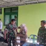Peduli Kesehatan Masyarakat, Koramil 03/Cabangbungin Bersama Puskesmas Gelar Bakti Kesehatan