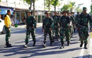 Asah Ketahanan Fisik Prajurit, Kodim 0813 Bojonegoro Gelar PSJM Sistem Blok