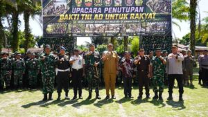 Bupati Toba Hadiri Penutupan Bakti TNI AD untuk Rakyat 2026, Wujud Sinergi Bangun Kesejahteraan Masyarakat