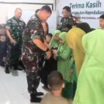 Kodim 0505/Jakarta Timur Salurkan Santunan kepada Anak Yatim dan Dhuafa di Matraman