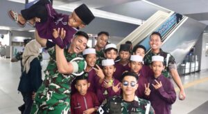 Lewat ‘Senyum Jakarta’, Kodam Jaya Rajut Kedekatan dengan Anak Yatim di Hari Jadi Ibu Kota