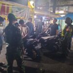 Koramil 01/Kranji Perkuat Sinergi Keamanan Melalui Patroli Rutin Malam Hari