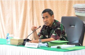 Wadan Pusterad Pimpin Rapat UN I Juknis Pertanian di Lingkungan TNI AD