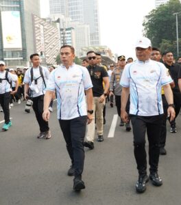 Pangdam Jaya Hadiri Olahraga Bersama Dan Car Free Day Sambut Hari Bhayangkara Ke-80 Tahun 2026