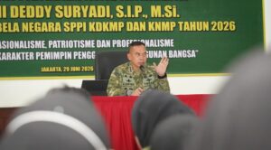 Pangdam Jaya Berikan Pembekalan pada Diklat SPPI Koperasi Desa/Kelurahan Merah Putih dan Kampung Nelayan Merah Putih Tahun 2026