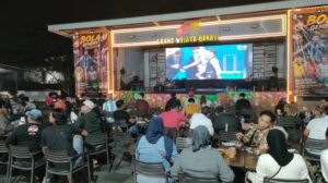 Kodim 0509/Kabupaten Bekasi Gelar Nobar Piala Dunia 2026 Brasil Vs Jepang