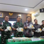 Sabu Entikong Digagalkan Satgas Pamtas Kostrad