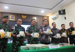 Sabu Entikong Digagalkan Satgas Pamtas Kostrad