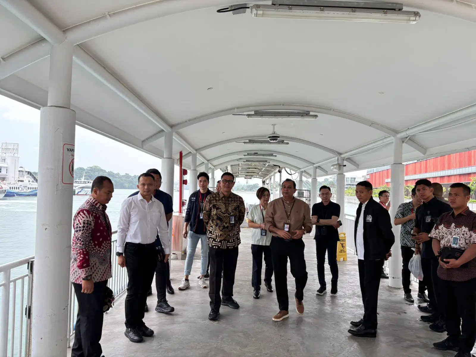 Kantor Wilayah Direktorat Jenderal Imigrasi Kepulauan Riau melaksanakan kunjungan kerja bersama Atase Imigrasi Singapura ke Immigration & Checkpoints Authority (ICA) Singapura pada Jumat (29/05/2026).