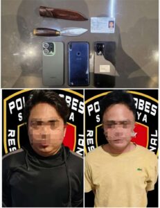 Gempur Begal Surabaya, Polrestabes Tangkap Dua Pelaku Teror Jalanan yang Beraksi di Sejumlah TKP