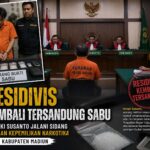 Residivis Kembali Tersandung Sabu, Hengki Susanto Jalani Sidang Dugaan Kepemilikan Narkotika di PN Kabupaten Madiun