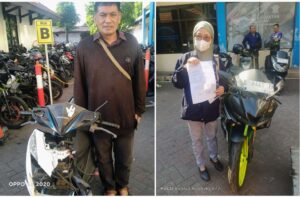 Pelayanan Publik, Satlantas Polrestabes Surabaya Kembalikan 157 Kendaraan Barang Bukti kepada Pemilik