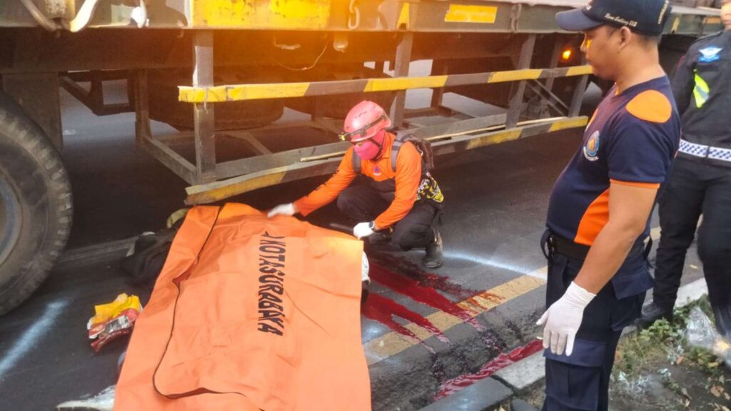 Kecelakaan Maut di Prapat Kurung Surabaya, Pemuda Asal Lamongan Meninggal Dunia