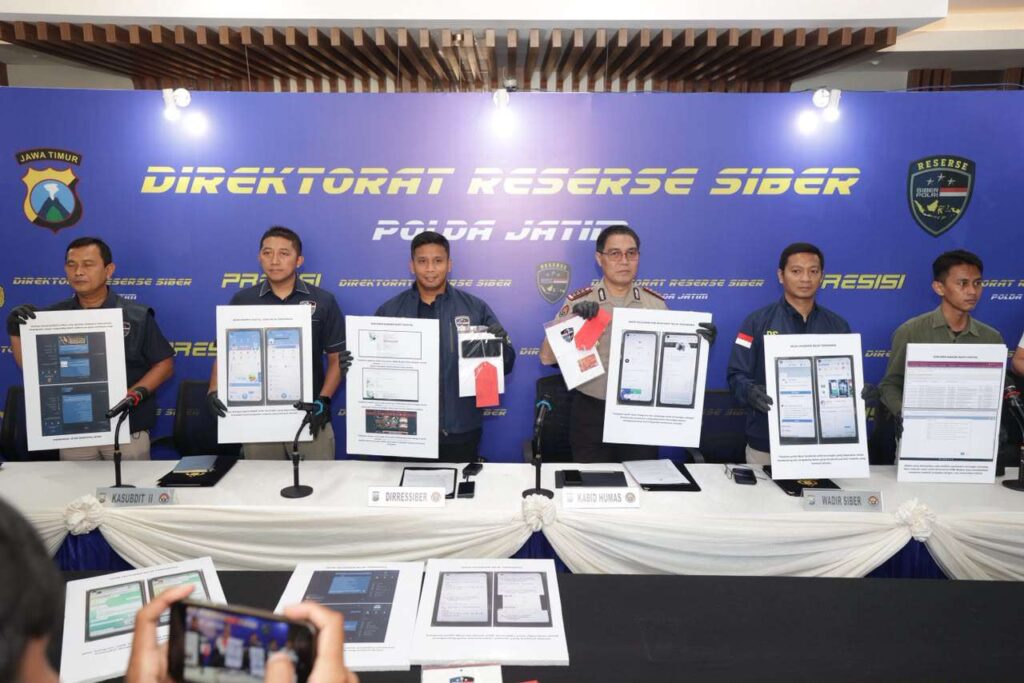 Kejahatan Siber Mengancam: Polda Jatim Bongkar Peretasan 260 Website, Domain Korban Dijual untuk Promosi Judi Online