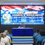 Jelang Sertijab, Karumkital Dr. Midiyato Suratani Sampaikan Exit Briefing Kepada Seluruh Personel 