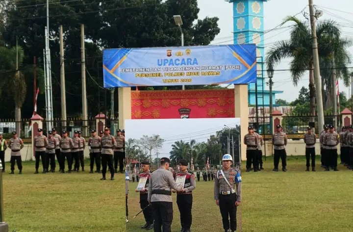 Dua Anggota Polres Musi Rawas Dipecat, Kapolres Tegaskan Tak Ada Toleransi bagi Pelanggar Kode Etik