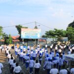 Jelang Sertijab, Karumkital Dr. Midiyato Suratani Pimpin Kegiatan Olahraga Bersama 