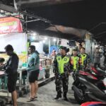Patroli Malam Sinergitas Tiga Pilar, Koramil 01/Kranji Bersama Aparat Gabungan Jaga Keamanan Wilayah