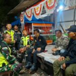 Patroli Menyentuh Titik Rawan, Koramil 03/Teluk Pucung Tingkatkan Pengawasan Malam Hari