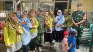 Koramil 02/Matraman Gelar Bakti Kesehatan Teritorial, Warga Utan Kayu Utara Nikmati Layanan Kesehatan Gratis