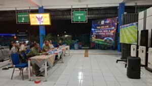 TNI Hadirkan Kebersamaan Lewat Nobar Piala Dunia 2026 di Terbus Kampung Rambutan
