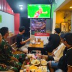 Nobar Bersama TNI Jadi Ajang Kebersamaan dan Penyerapan Aspirasi Warga di Wilayah Koramil 01/Kranji