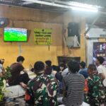Menuju Partai Puncak, Kodim 0501/Jakarta Pusat Semarakkan Semifinal Piala Dunia 2026 Bersama Warga